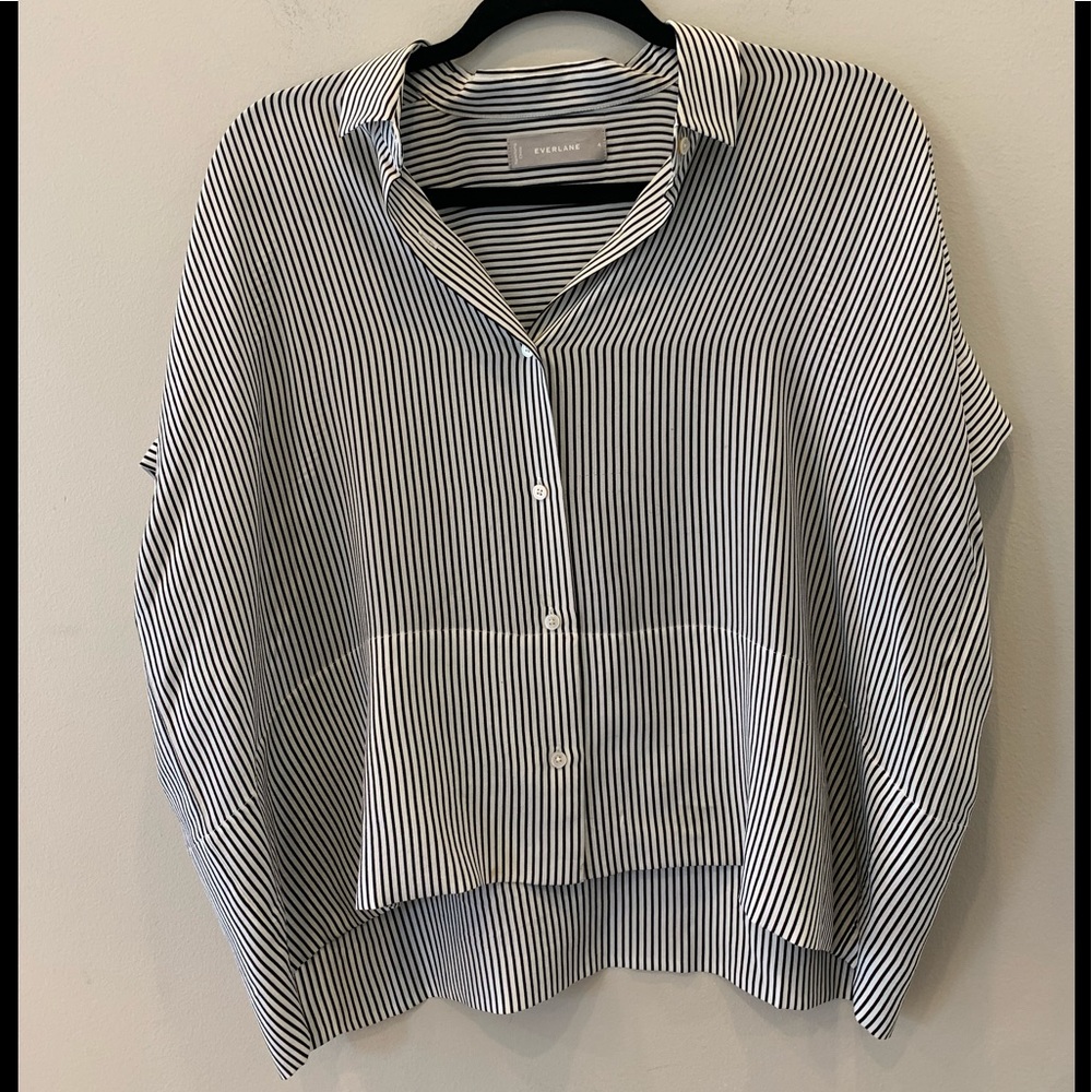 Everlane silk blouse size 4